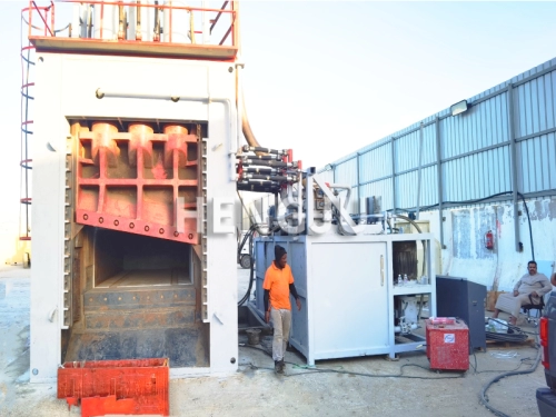 Analysis and solutions to common faults of scrap steel gantry shear hydraulic pump station