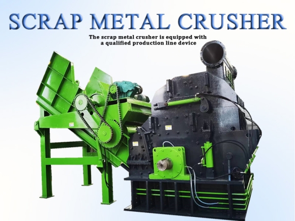 Scrap Metal Crusher Machine