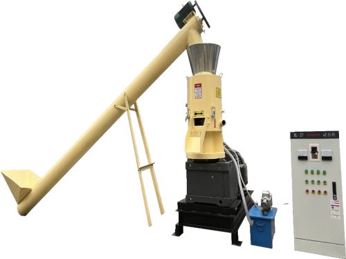 What is an industrial wood pellet machine?