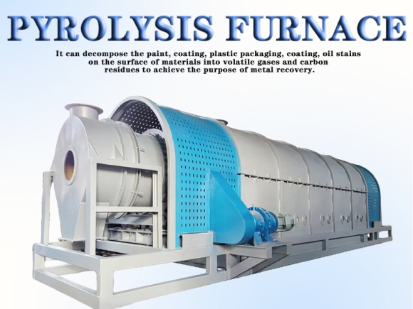 Pyrolysis Furnace / Metal Paint Decoating Furnace