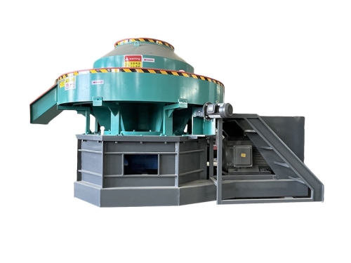 Solid waste briquetting machine