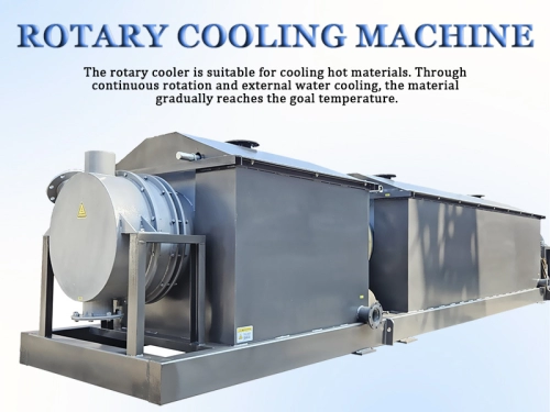 Rotary cooling machine