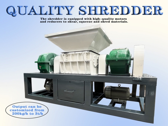 Double Shaft Shredder Machine