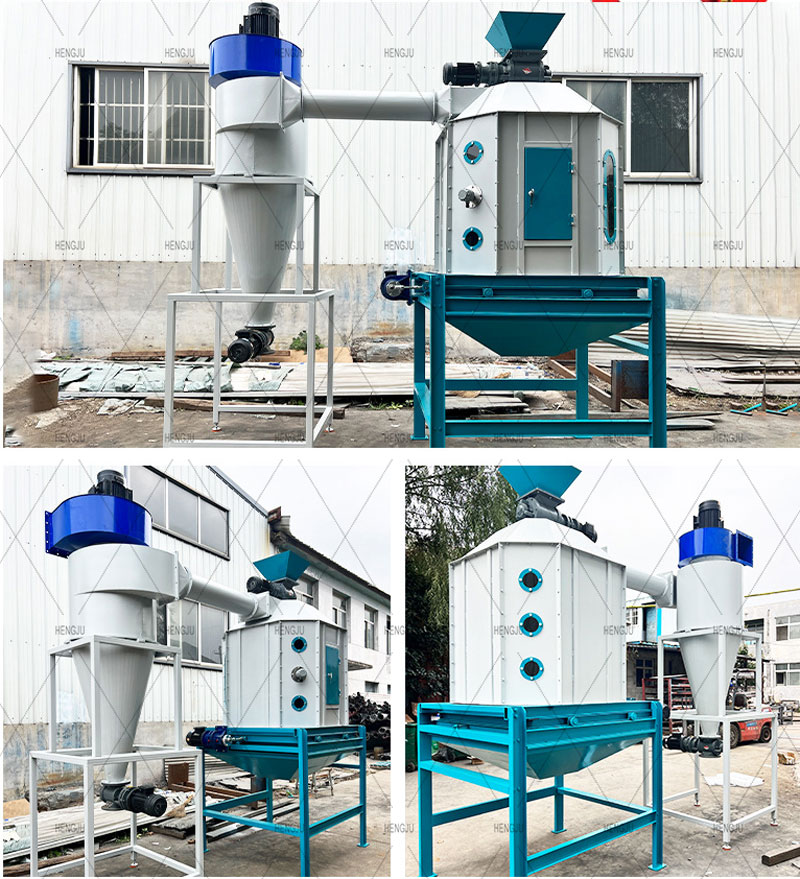 Counterflow air drying cooler